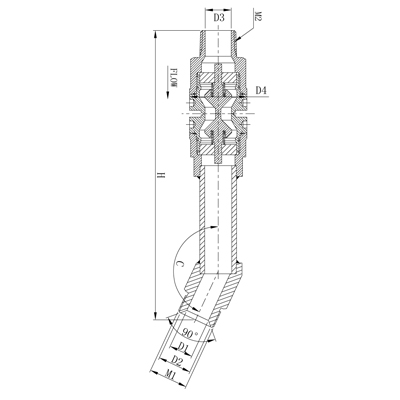 breakaway coupling y(lngӚC(j))